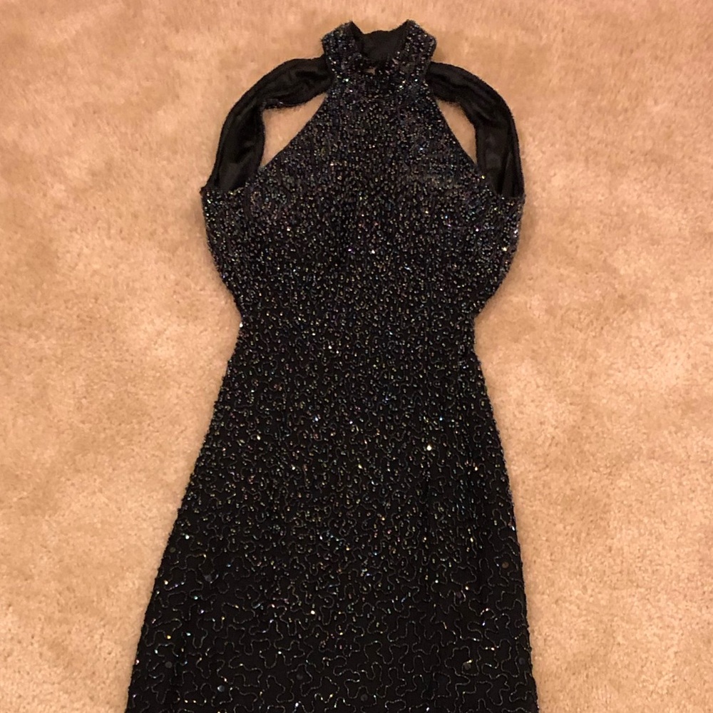 Cache Beaded Gown